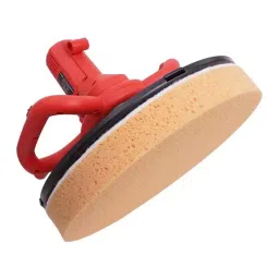 Painter Plaster Smoothing Machine 750 W Power 48 mm (1.88 inch) Thickness Self-Adhesive Disc With Sponge Pad, Disk Pad, Sanding Pad image 3