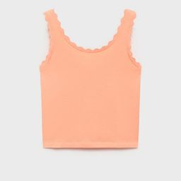 Mango Kids Girls Tank Top With Embroidered Detail-picture-24