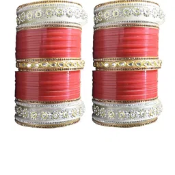 Shopmart Set Of 2 Stone Studded Bangle-picture-41
