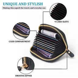 CLARABAE Men Leather Two Fold Wallet image 2