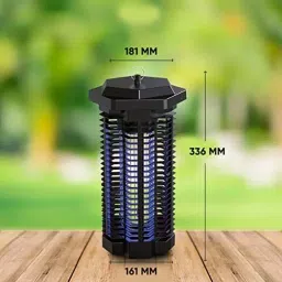 Moskitrap Bug Zapper with UV LED Light Black 360 Protection Plastic for Indoor & Outdoor, MW12 image 5