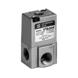 SMC 2 Position Single Pneumatic Solenoid Valve - Solenoid/Air Rc 1/4 VTA301 Series, VTA301-02-picture-15