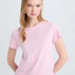 DeFacto Women V-Neck Extended Sleeves Pockets T-shirt-picture-42