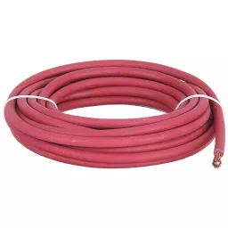 Westward Welding Cable 4 AWG Neoprene Red 3.05 m (10 Ft) Length, 19YE24-picture-48