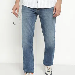 Octave Men Mid-Rise Light Shade Light Fade Clean Look Stretchable Jeans-picture-21