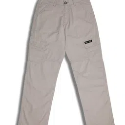 Sportking Cotton Woven Solid Pant - Grey Mouse-picture-27