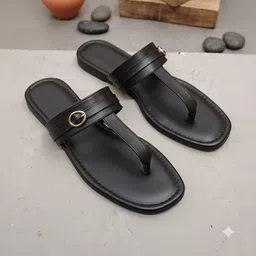 DIOCHI Women Open Toe Flats with Buckles-picture-23