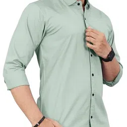 isuel fab Men Solid Cotton Casual Shirt-picture-29