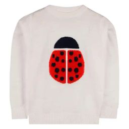 Cherry Crumble By Nitt Hyman Kids White Printed Sweater-picture-43