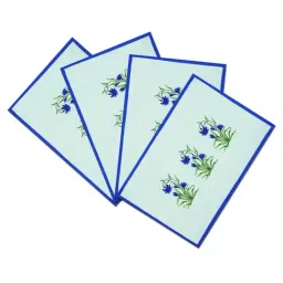 SEJ by Nisha Gupta Blue Placemats - Set of 4 image 2