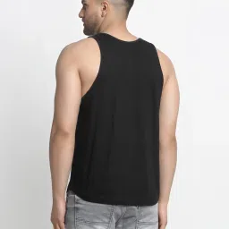 Friskers Multi Cotton Slim Fit Printed Gym Vest - Pack of 2 image 5