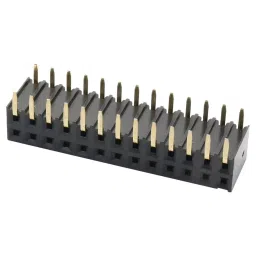 MULTICOMP PRO PCB Receptacles CONNECTOR, RCPT, 30POS, R/A, 2.54MM, 2214BR-30G-picture-45