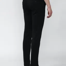 Van Heusen Black Slim Fit Trousers image 2