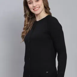 Monte Carlo Black Wool Cardigan image 3