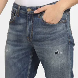 Jack & Jones Dark Blue Slim Fit Jeans image 4