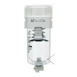 SMC Rc 12.7 mm (1/2 Inch) Polycarbonate Elementless Water Separator with Bracket & Auto Drain, AF40-04BD-A-X2729-picture-37