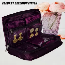 Aura Blue Set of 3 Regular Jewellery Organiser Organisers image 3