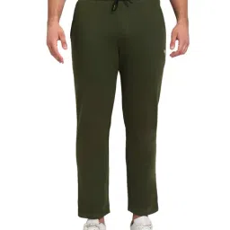 Global Republic Olive Green Regular Fit Trackpants-picture-19