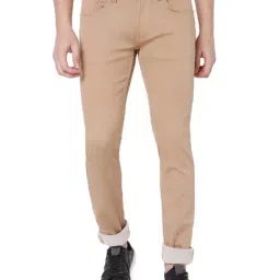 Spykar Beige Slim Fit Jeans-image-21