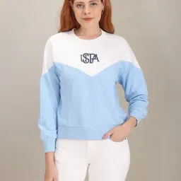 U.S. Polo Assn. Blue & White Color-Block Pullover-picture-27