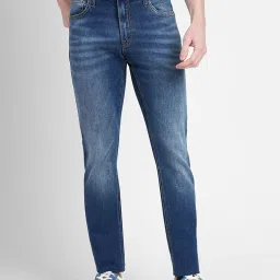 Jack & Jones Dark Blue Slim Fit Jeans image 1