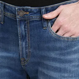 Jack & Jones Dark Blue Slim Fit Jeans image 4