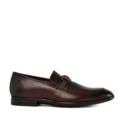 Ruosh Men's Maroon Formal Loafers image 1
