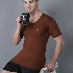 Dollar Bigboss Assorted Cotton Regular Fit Vest - Pack Of 7 image 5