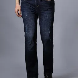 High Star Dark Blue Regular Fit Jeans image 1
