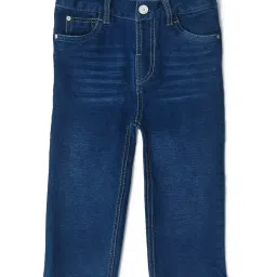 MiArcus Boys Navy Cotton Regular Fit Jeans image 1