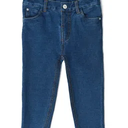 MiArcus Boys Navy Cotton Regular Fit Jeans image 1