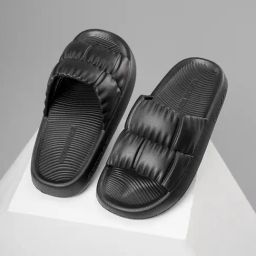 Red Tape Women's Sunnies Black Slides-picture-5