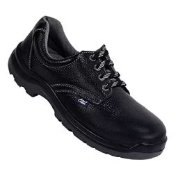 Allen Cooper Steel Toe Safety Shoes Low Ankle PU Sole Size 10 UK/India Black, AC-1419-picture-24