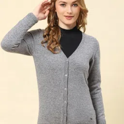 Monte Carlo Grey Textured Cardigan image 1