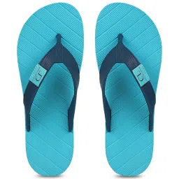 Carlton London Women's Turquoise Flip Flops image 1