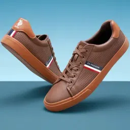 U.S. Polo Assn. Men's Brown Casual Sneakers-picture-36