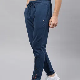 hrx by hrithik roshan HRX Active by Hrithik Roshan Blue Track Pants-picture-38