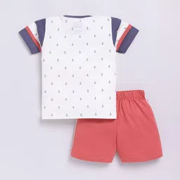 Nottie Planet Boys Printed Pure Cotton T-shirt with Shorts image 5