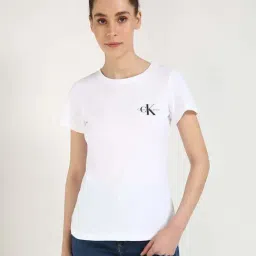 Calvin Klein Jeans Aragon / Bright White Solid T-Shirt-Pack of 2-picture-32