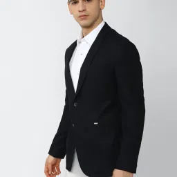 Van Heusen Black Notched Lapel Blazer image 3