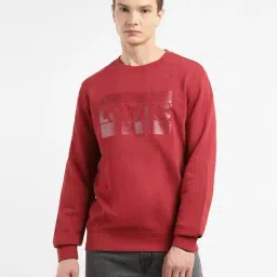 Levi's Red Cotton Regular Fit Printed Sweatshirt-picture-25