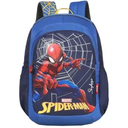 Skybags Spiderman 20 Ltrs Blue Medium Backpack image 1