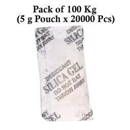 Ecofresh 5 g Silica Gel Granules in Paper Pouch White Color Desiccant for Absorbing Moisture (Pack of 20000 Pcs) image 2