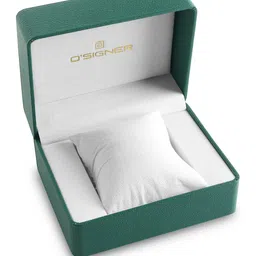 D'SIGNER Men Brass Dial & Bracelet Style Straps Analogue Chronograph Watch 857TM.3G image 3