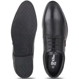 Red Chief Men's Black Derby Shoes image 3