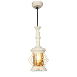 DecorativeRay White Iron Ceiling Light - Set of 1 image 4