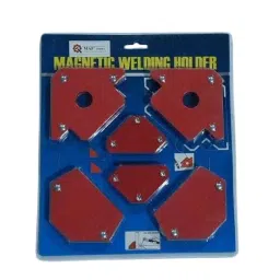 TileMaster Multi-Angle Magnetic Welding Clamp Set 45°, 90° & 135° 100 mm Throat Depth 100 cm Clamping Mild Steel Red, TM-18 (Set of 6)-picture-33