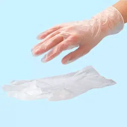AS ONE Super Pure PVC Gloves Powder Free L Size Vinyl Chloride Resin (Pack of 1000 pcs)-picture-33