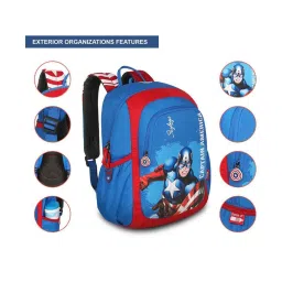Skybags Marvel 20 Ltrs Red Medium Backpack image 5