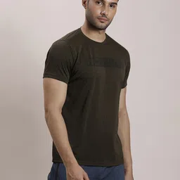 Turtle Men Typography Printed Round Neck Slim Fit T-shirt image 4